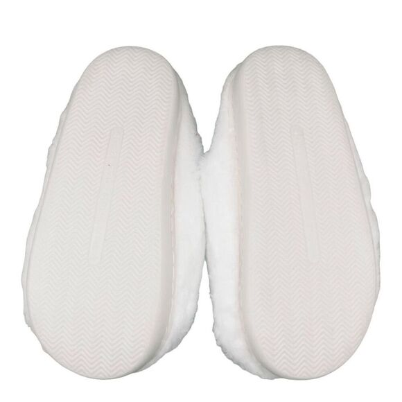 HELLO KITTY Cozy Slippers White Faux Fur Kawaii Women’s Size 8 - 8.5 NEW - Picture 8 of 9